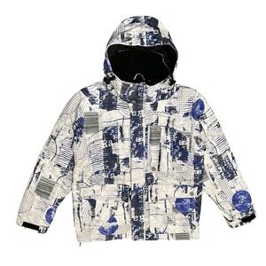 Triple 5 Soul Youth Snowboard Ski Jacket Insulated Waterproof Hooded Size 14